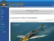 Tablet Screenshot of ecv56condor.com.ar